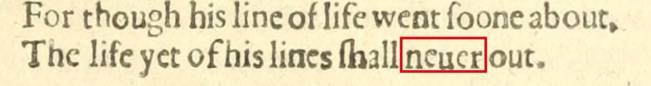 The closing couplet of Holland’s sonnet.