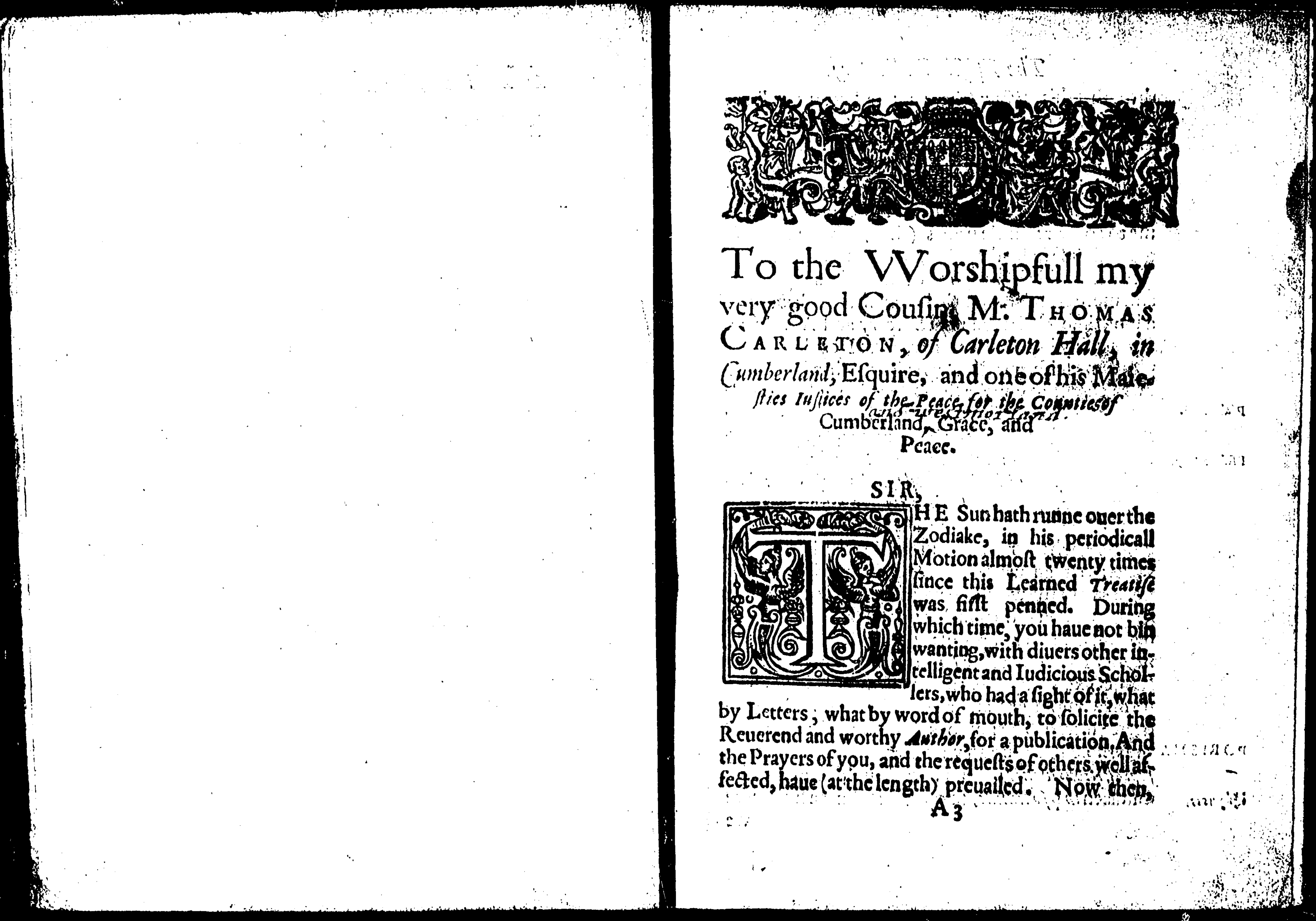 Astrologomania dedicatory epistle