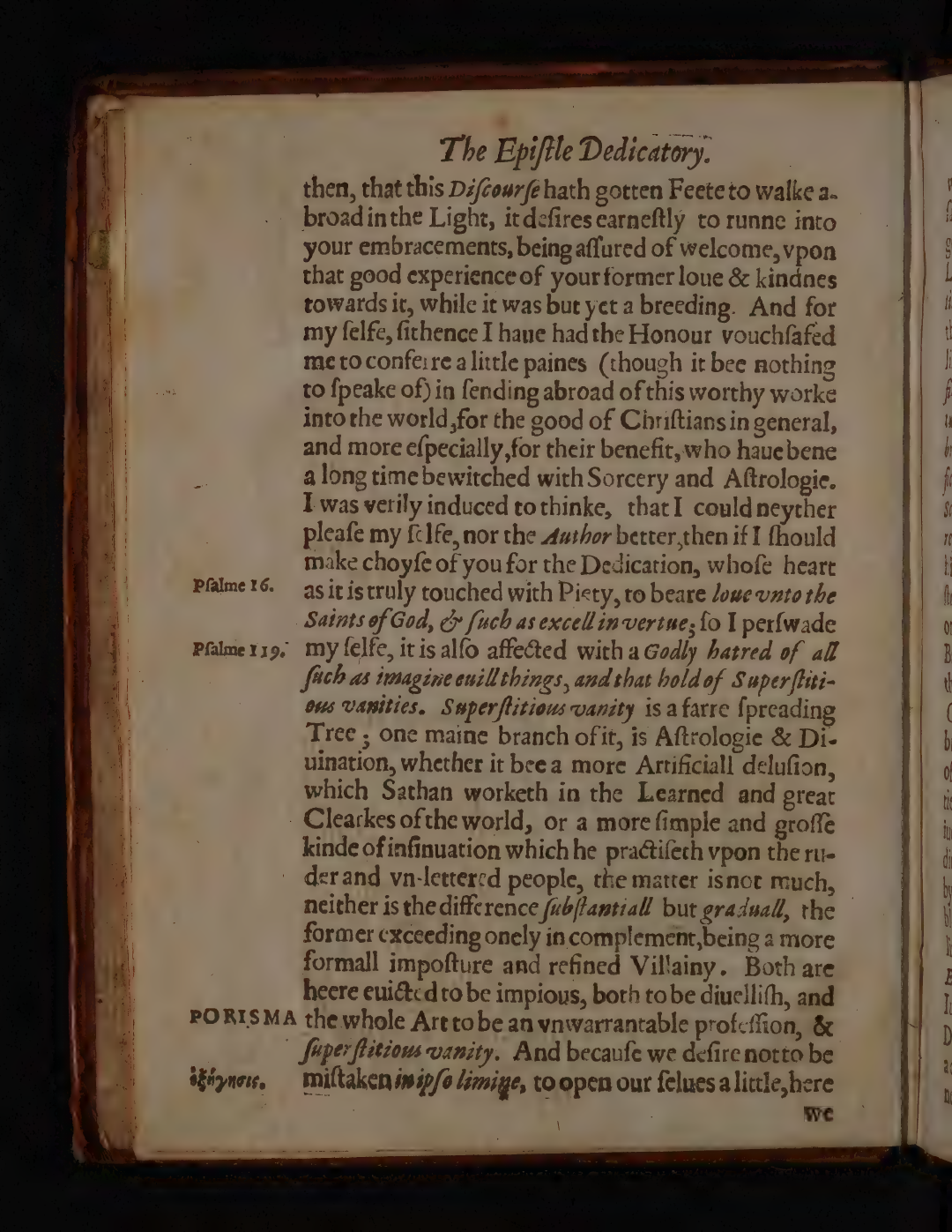 Astrologomania dedicatory epistle body